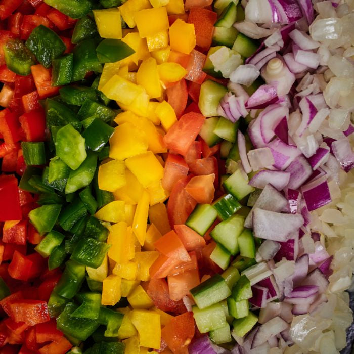 Prep Salad Mix (Pepper, Cucumber & Onion)