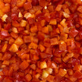 Red Bell Peppers Diced