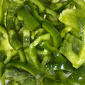 Peppers Green Sliced
