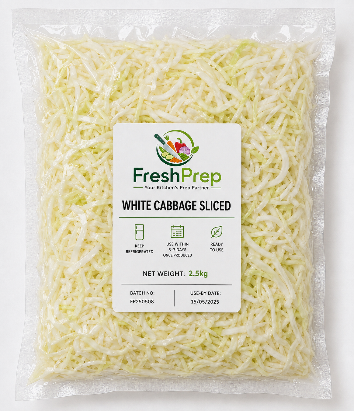 Cabbage White Sliced