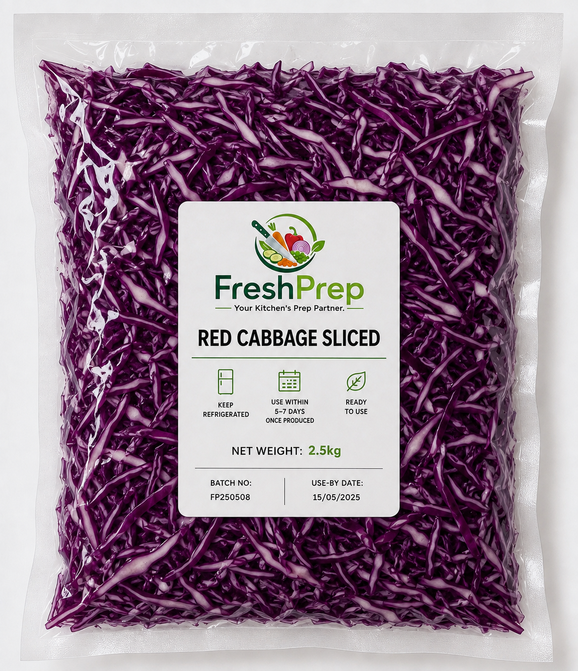 Cabbage Red Sliced