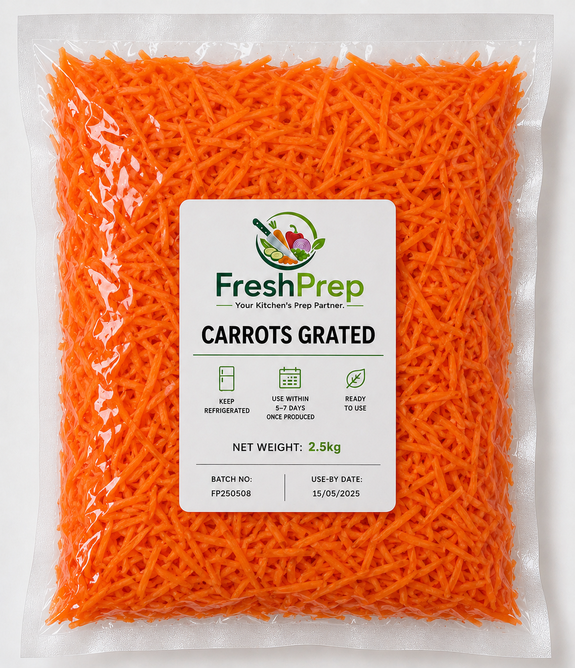 Carrots Grated