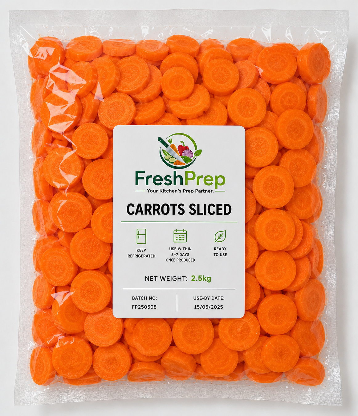 Carrots Sliced