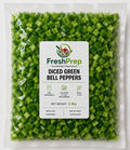 Green Bell Peppers Diced (1kg)