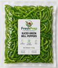 Green Bell Peppers Sliced (1kg)