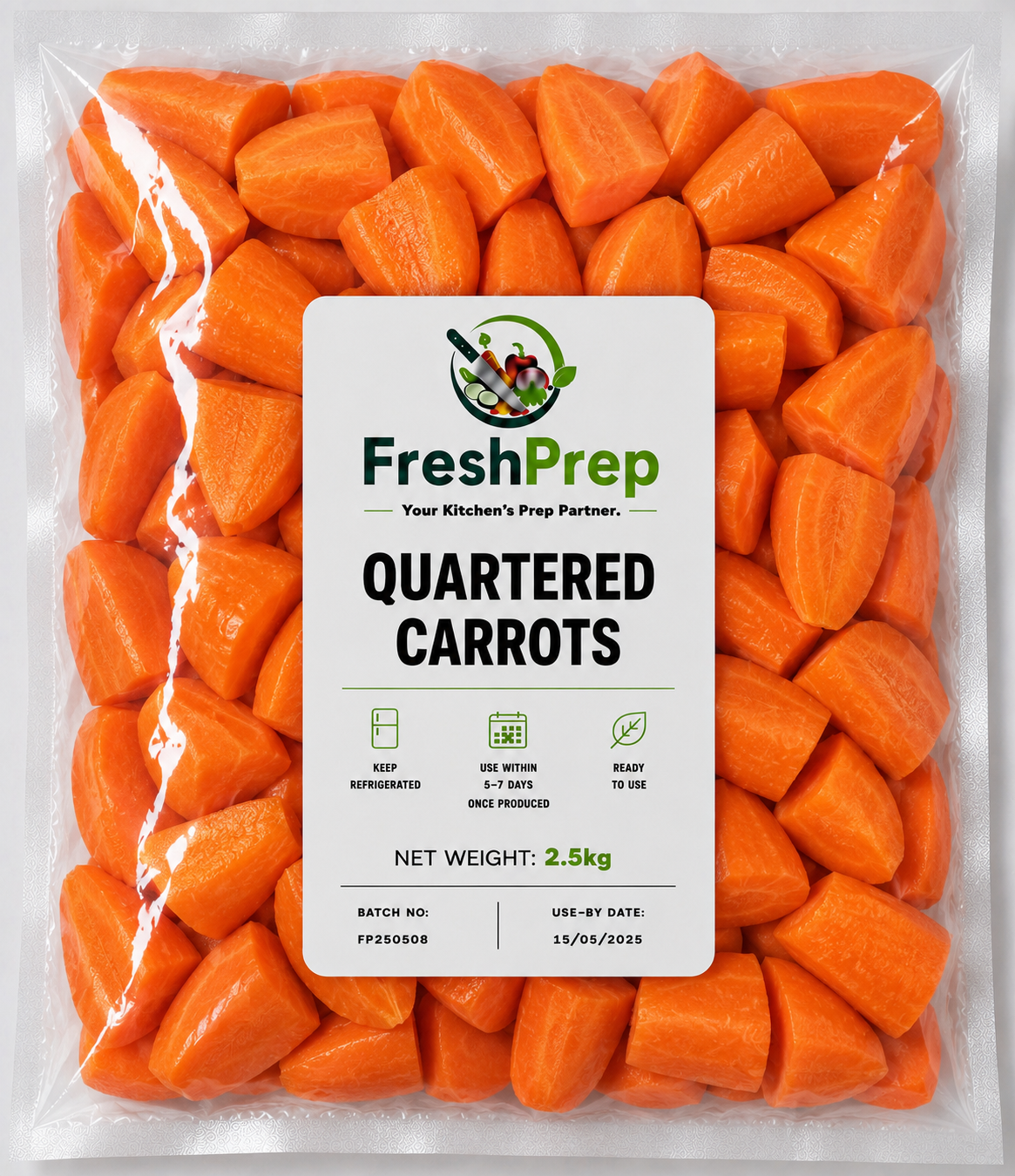 Carrots Quartered